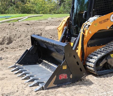 best bucket for skid steer|skid steer 1 yard bucket.